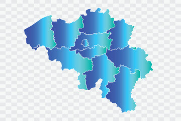 Belgium Map teal blue Color Background quality files png