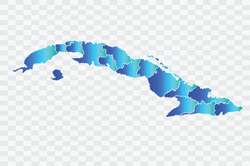 Cuba Map teal blue Color Background quality files png