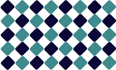 seamless pattern with diamond green blue and black color as checkboard repeat style replete image design for fabric printing 