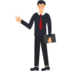 Fototapeta premium Teacher Illustration