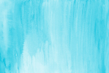 Pastel blue watercolor background paper texture