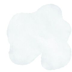 Grey White Watercolour Shapes