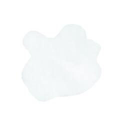 Grey White Watercolour Shapes