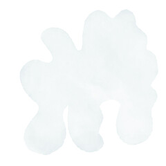 Grey White Watercolour Shapes