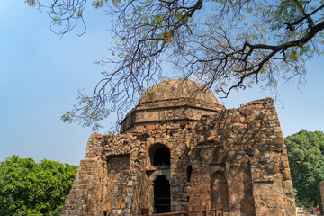 Hauz Khas fort monuments is a tourism place located in New Delhi, India