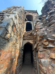 Obraz na płótnie Canvas Hauz Khas fort monuments is a tourism place located in New Delhi, India