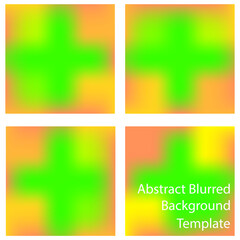 Naklejka premium abstract blurred background design template with bokeh gradient color