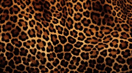 Leopard spots pattern background texture, dots, cheetah, animals, design, Generative AI