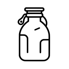 Bottle vector illustration isolated on transparent background