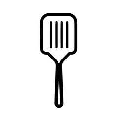 Spatula vector illustration isolated on transparent background