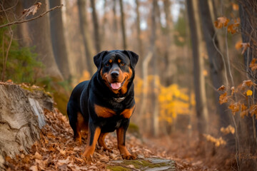 Rottweiler in the park