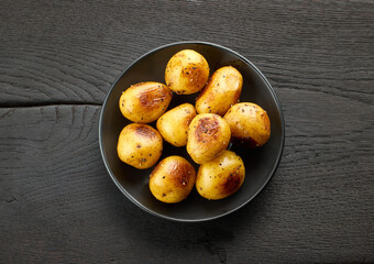 boiled baked potatoes