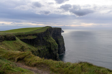 Fototapeta na wymiar Cliffs of Moher, Irish coastline