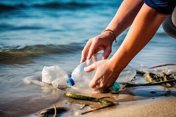 Clear the plastic waste and save the environment