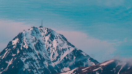 pic du midi couleur zoom