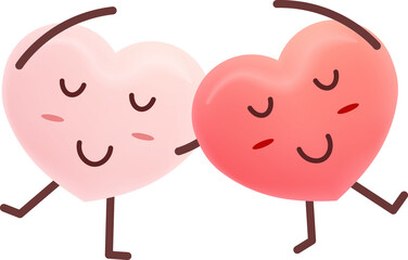 Love Cute Couple Heart Emoji