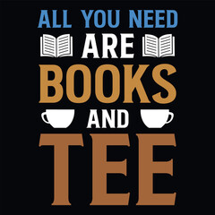 Book reading good book reading typography graphics tshirt design 