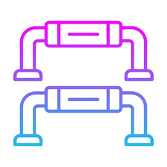 Push Up Bars Icon