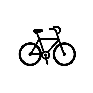 Bicycle vector illustration isolated on transparent background