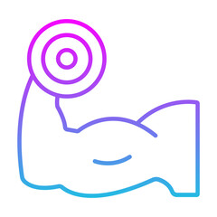 Arm Workout Icon