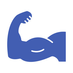 Naklejka premium Biceps Icon