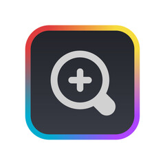 Zoom In - Pictogram (icon) 