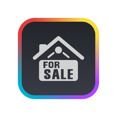 Home for Sale - Pictogram (icon) 