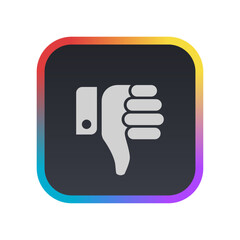 Thumbs Down - Pictogram (icon) 