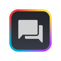 Discussion - Pictogram (icon) 