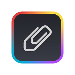 Paperclip - Pictogram (icon) 