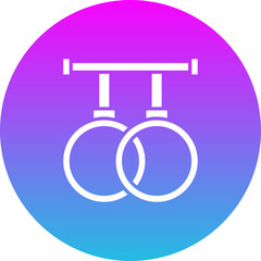 Gym Rings Icon