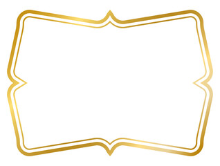 decorative frames banner label collection png transparent background transform Your designs with gold frame