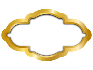 decorative frames banner label collection png transparent background transform Your designs with gold frame