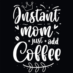 Mother's day typography tshirt design vector design