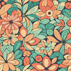Flower Pattern Pastel