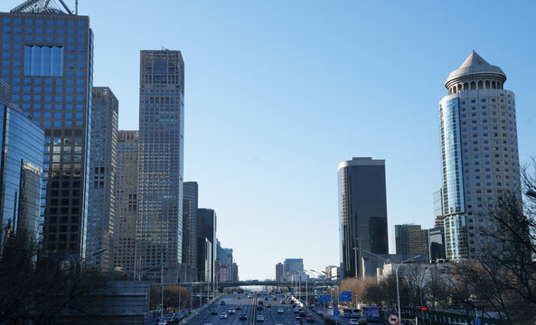 Urban buildings in Beijing