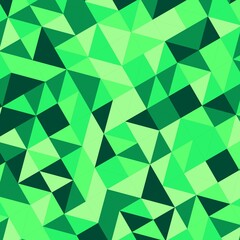 Illustration of a Bauhaus-style decorative background design with bright colors