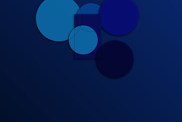 Illustration of an abstract, decorative background design with geometric shapes