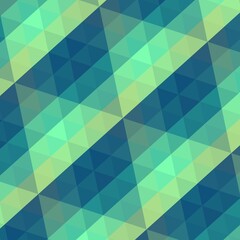 Obraz premium Illustration of an abstract, decorative background design with bright-colored triangle strips