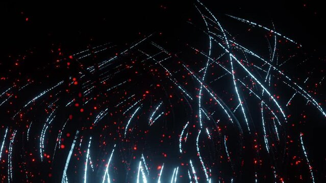 Evil ominous growing glooming vines 3D motion graphics title background