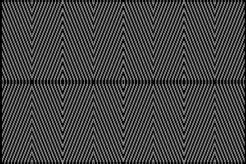 Ethnic weaving of pattern. Design rhombus shape white on black background. Design print for illustration, texture, textile, wallpaper, background. Set 1