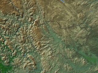 Cao Bang, Vietnam. Physical. No legend