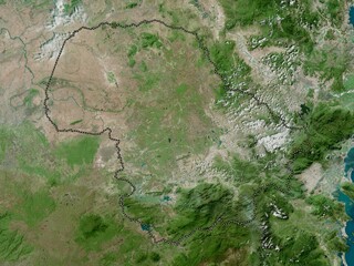 ak Lak, Vietnam. High-res satellite. No legend