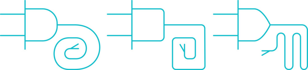 electrical plugs, plug for switching on electrical equipment, electricity and conductors, разобран по слоям