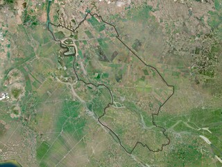 ong Thap, Vietnam. High-res satellite. No legend