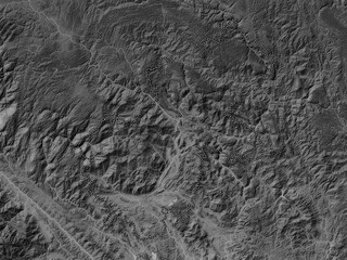 Ha Giang, Vietnam. Grayscale. No legend