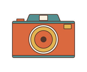 photo camera illustration