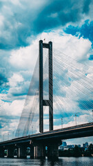 Paton bridge over the Dnipro in Kyiv
