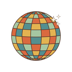 disco ball illustration