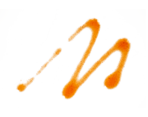 Aesthetic of chili sauce isolated element